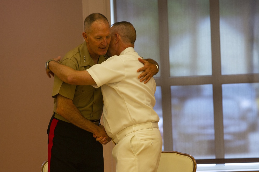 Master Chief Frank E. Johnson Retirement Ceremony