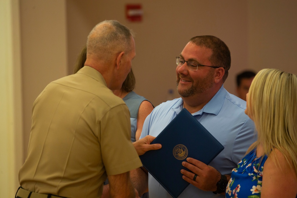 Master Chief Frank E. Johnson Retirement Ceremony