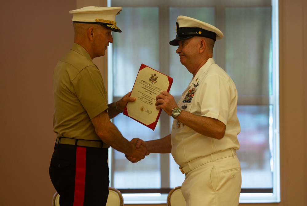 Master Chief Frank E. Johnson Retirement Ceremony