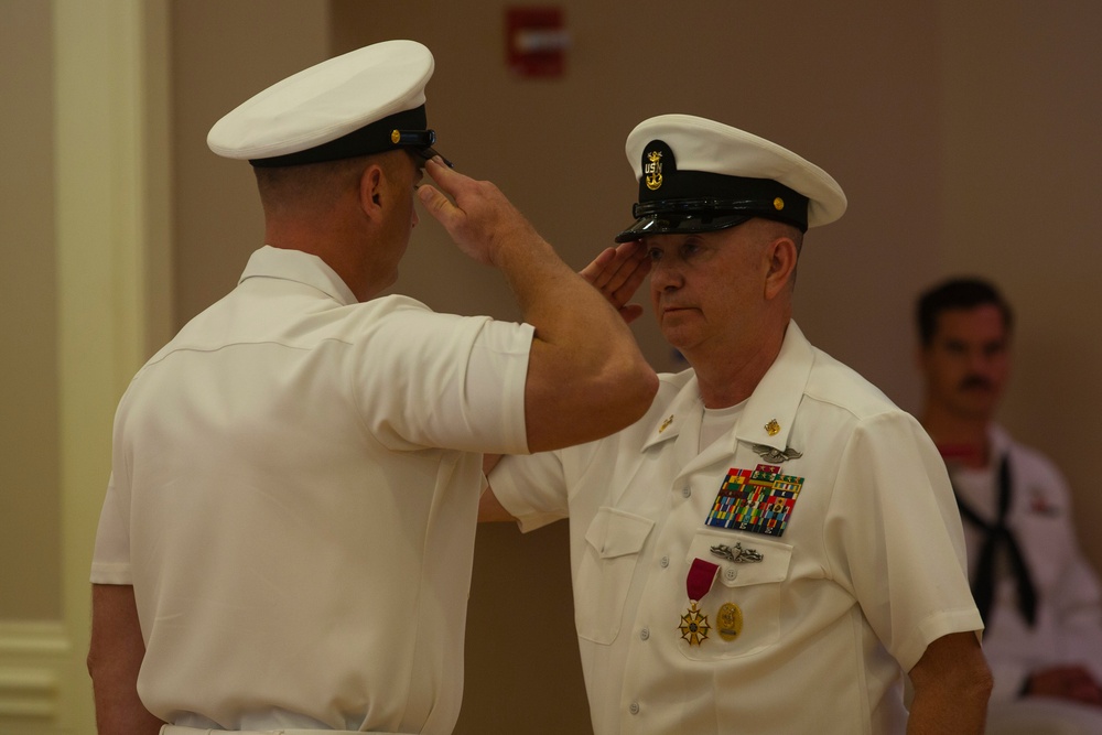 Master Chief Frank E. Johnson Retirement Ceremony