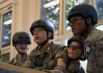 CAP cadets learn about aerospace, leadership and teamwork in the largest Summer European Encampment