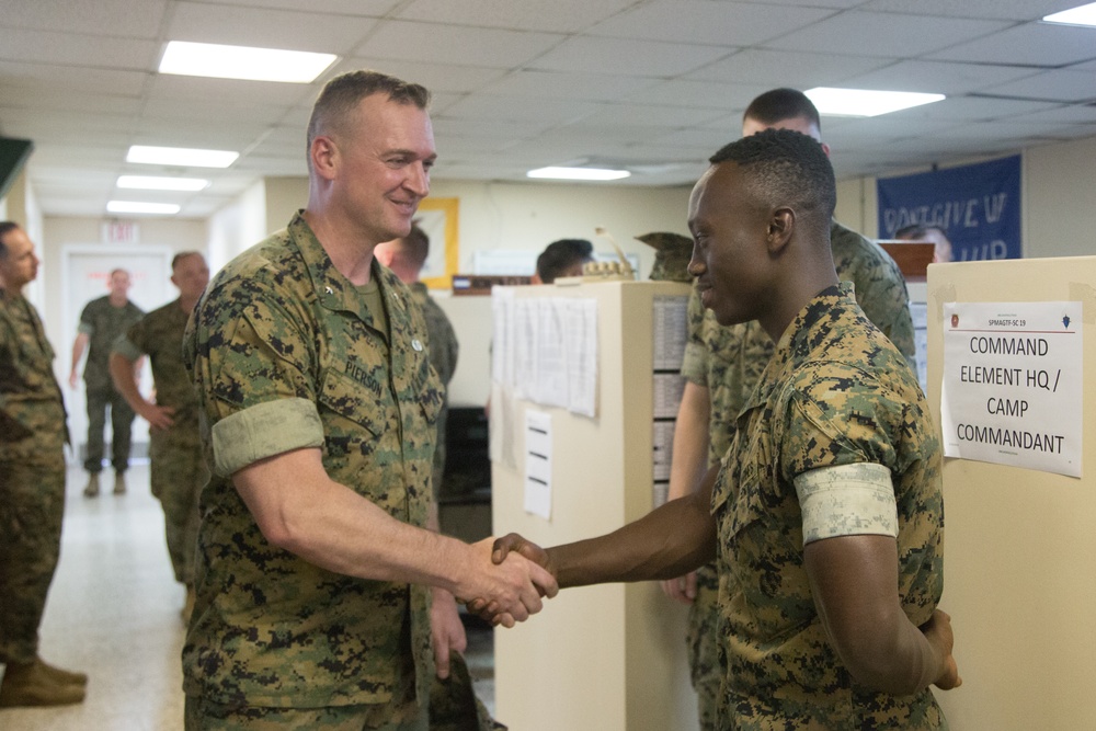 DVIDS - Images - 4th Marine Logistics Group commanding general ...