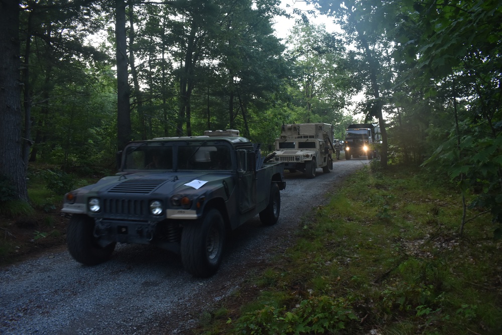 42nd Infantry Division headquarters Soldiers conduct tactical training at AT