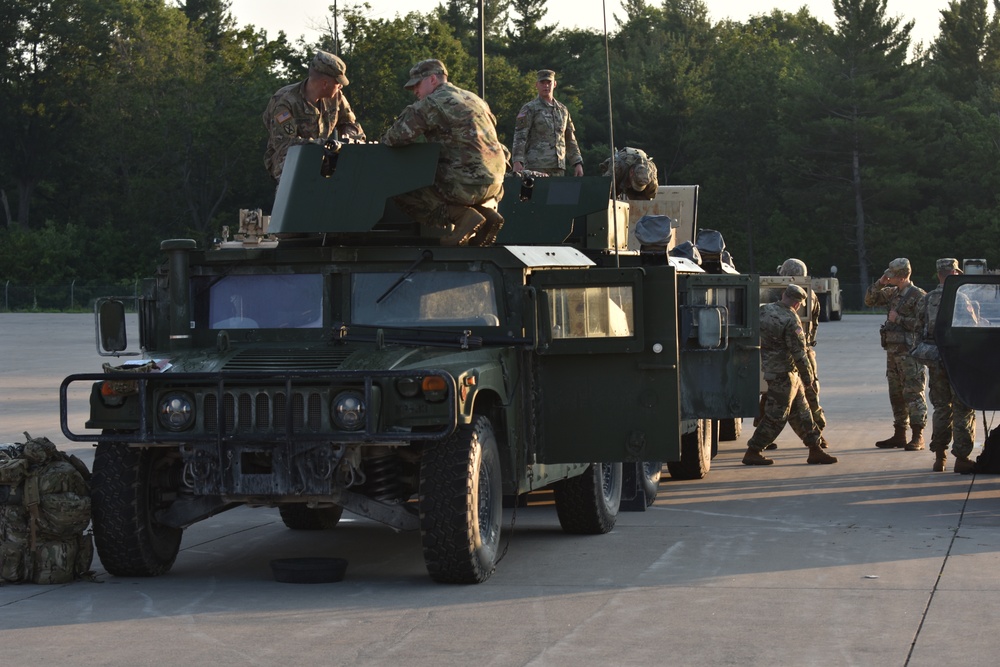 42nd Infantry Division headquarters Soldiers conduct tactical training at AT