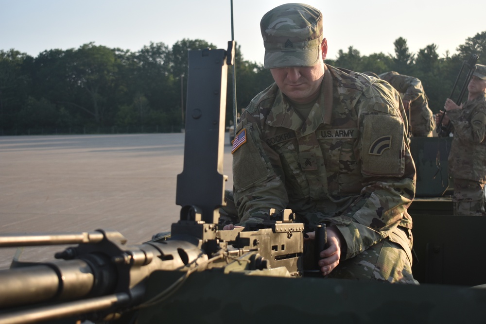 42nd Infantry Division headquarters Soldiers conduct tactical training at AT