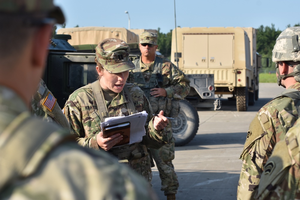 42nd Infantry Division headquarters Soldiers conduct tactical training at AT