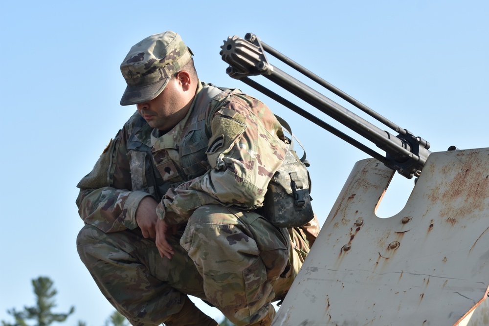 42nd Infantry Division headquarters Soldiers conduct tactical training at AT