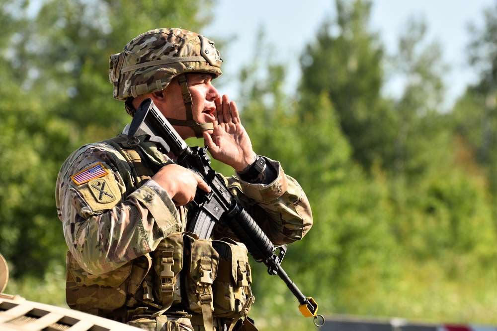 42nd Infantry Division headquarters Soldiers conduct tactical training at AT