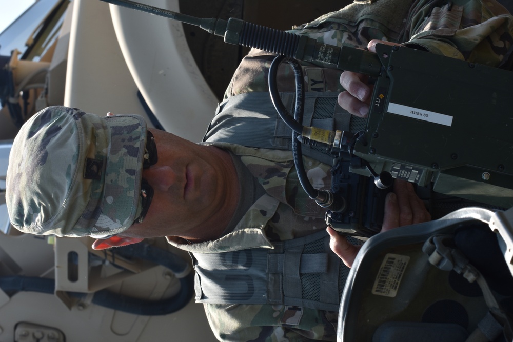 42nd Infantry Division headquarters Soldiers conduct tactical training at AT