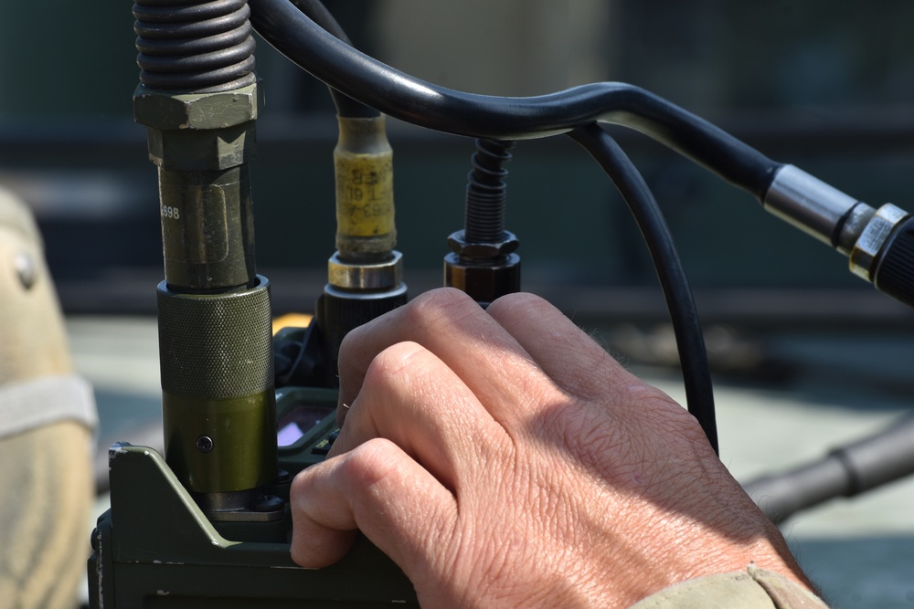 42nd Infantry Division headquarters Soldiers conduct tactical training at AT