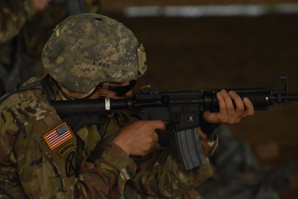 42nd Infantry Division headquarters Soldiers conduct tactical training at AT