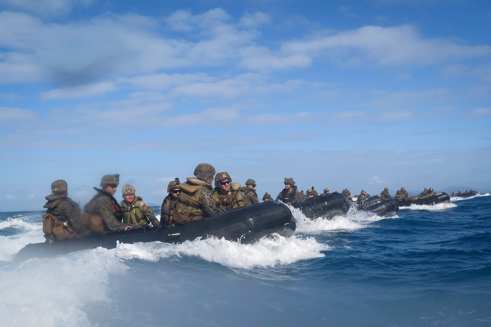 DVIDS - Images - 31st MEU Marines execute boat raid exercise on Stone ...