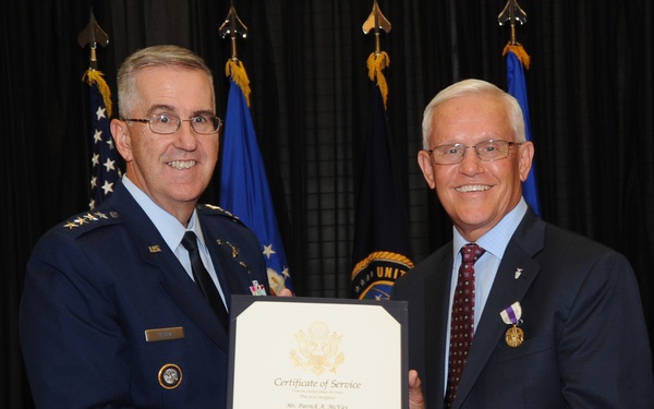USSTRATCOM director of joint exercises, training and assessments retires after nearly a half century of dedicated service