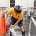 Officer Development School (ODS) class 19050, here at Officer Training Command, Newport, Rhode Island, (OTCN) trains at the Damage Control Wet Trainer, also known as “BUTTERCUP,” on Aug. 5, 2019.