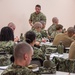 Lt. Samuel R. Gasbarre, an instructor here at Officer Training Command, Newport, Rhode Island, (OTCN) teaches the history of the Navy and Marine Corps to Officer Candidate School (OCS) class 17-19 on Aug. 5, 2019.