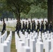 Military Funeral Honors with Funeral Escort Are Conducted for U.S. Army Master Sgt. Carl Lindquist