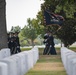 Military Funeral Honors with Funeral Escort Are Conducted for U.S. Army Master Sgt. Carl Lindquist