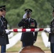 Military Funeral Honors with Funeral Escort Are Conducted for U.S. Army Master Sgt. Carl Lindquist