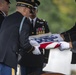 Military Funeral Honors with Funeral Escort Are Conducted for U.S. Army Master Sgt. Carl Lindquist