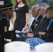 Military Funeral Honors with Funeral Escort Are Conducted for U.S. Army Master Sgt. Carl Lindquist