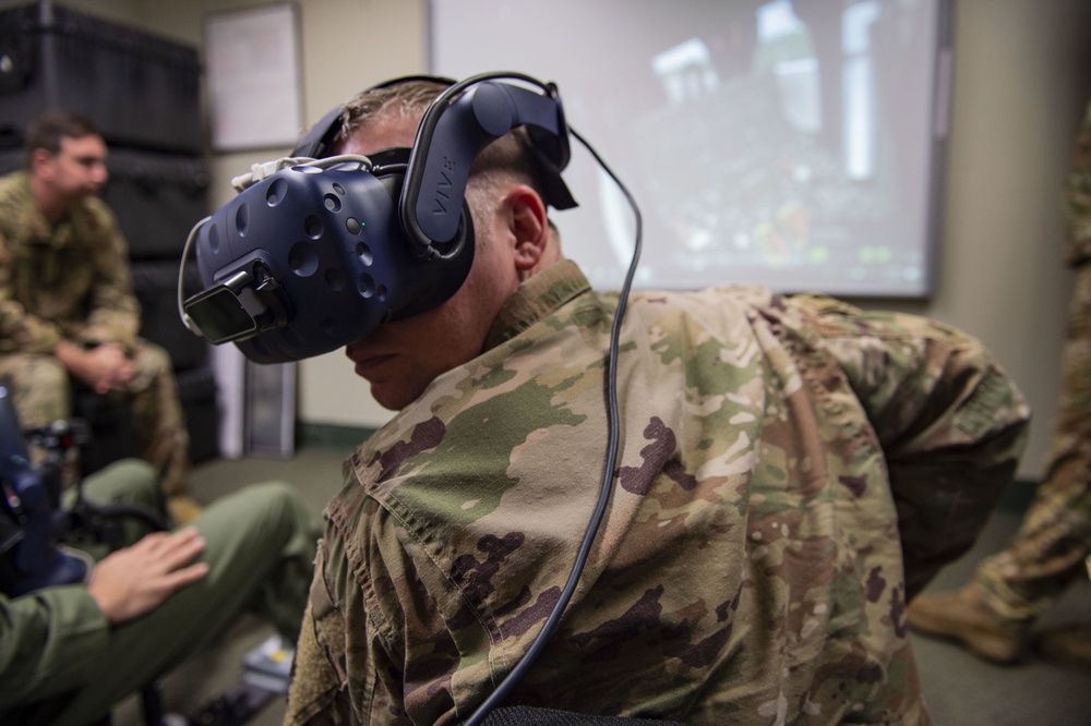 CMSgt. Hedden visits Moody