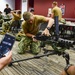 NMCB-3 Seabees prepare for crew served weapons course