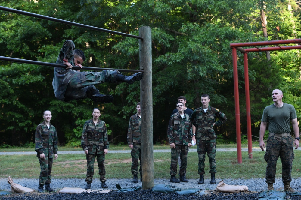 Young Marines Attend Cyber Camp