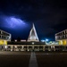 U.S. Air Force Academy Cadet Chapel Lightning Scenic