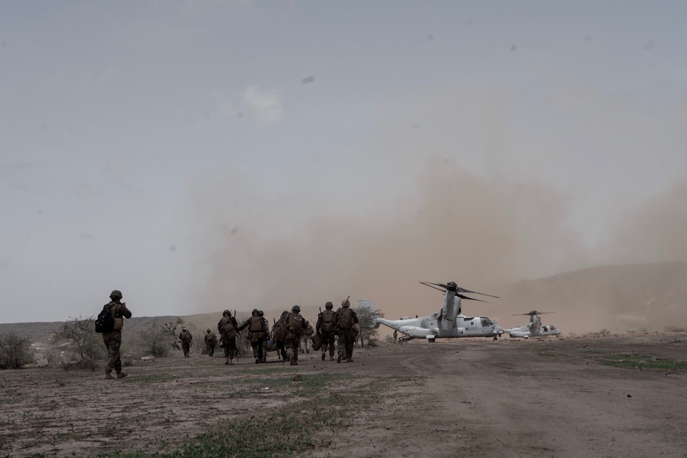 SPMAGTF-CR-AF conduct quick-reaction force training