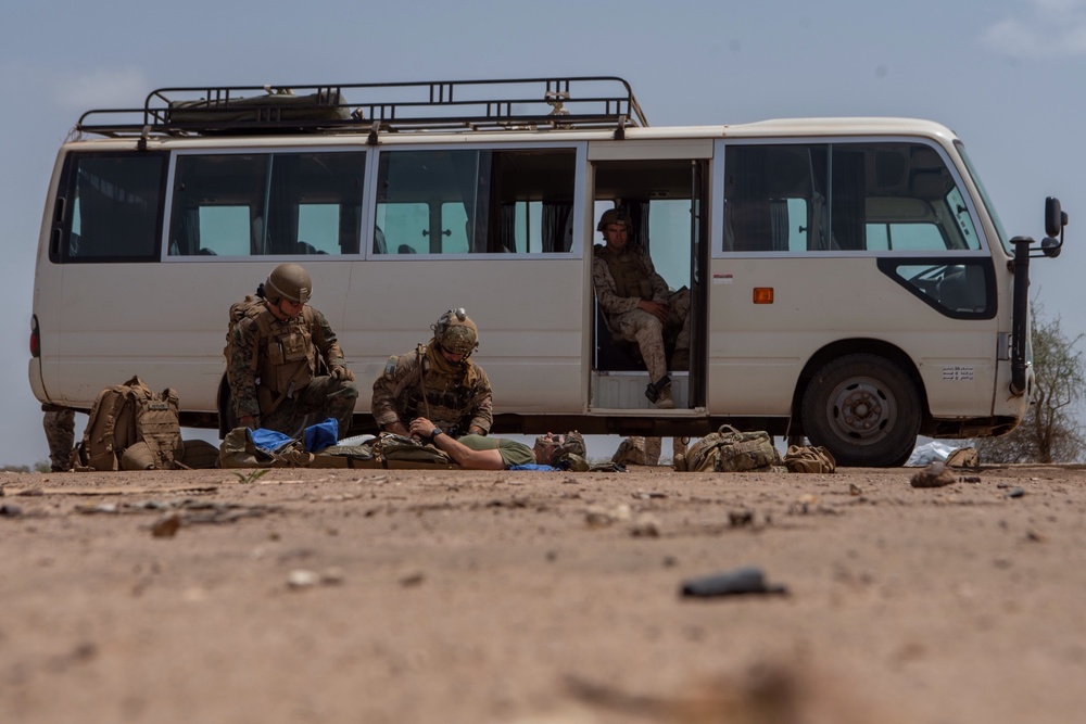 SPMAGTF-CR-AF conduct quick-reaction force training