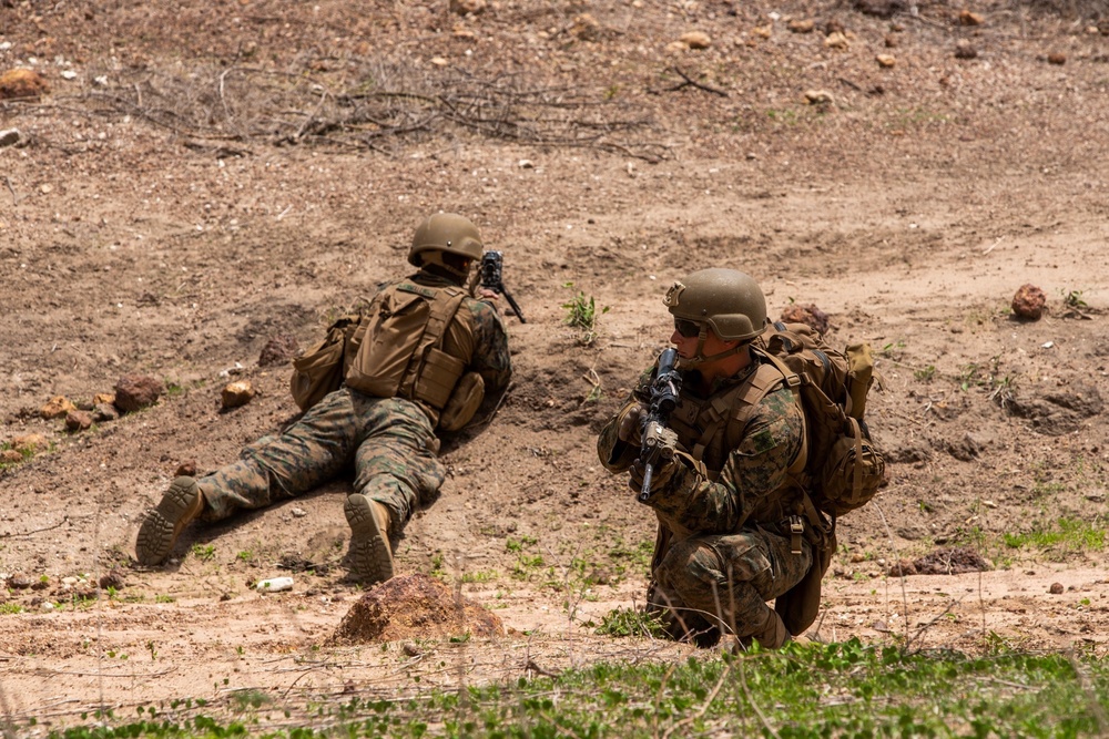 SPMAGTF-CR-AF conduct quick-reaction force training