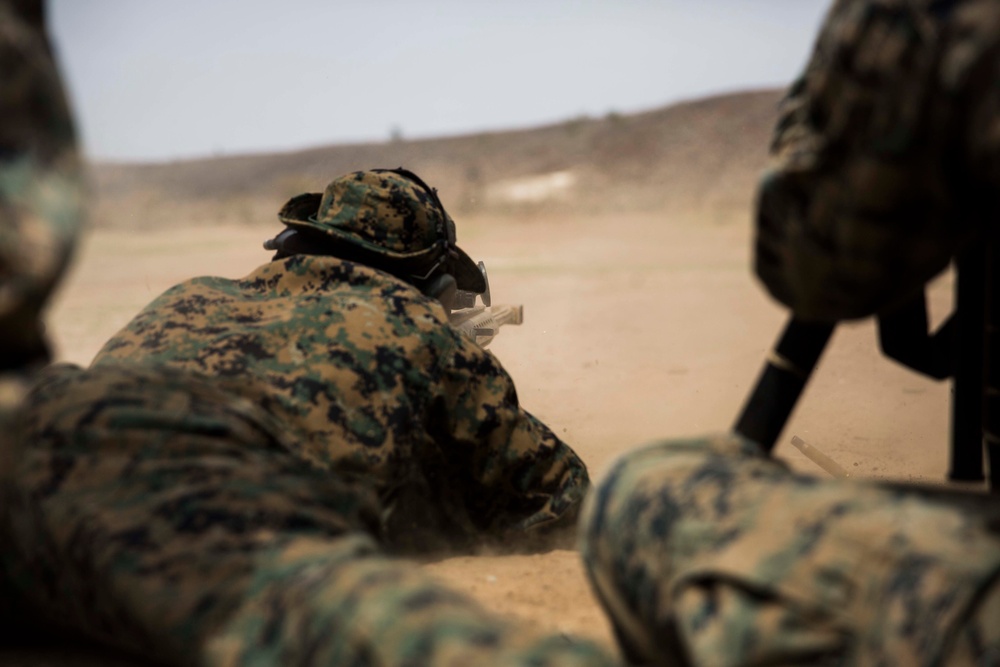 SPMAGTF-CR-AF 19.2 conducts training with Senegalese soldiers
