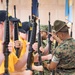 Officer Candidate School (OCS) class 01-20, here at Officer Training Command, Newport, Rhode Island, (OTCN) practices drill and ceremony on Aug. 5, 2019.