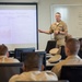 Officer Candidate School (OCS) class 15-19 here at Officer Training Command, Newport, Rhode Island, (OTCN) conduct student-led presentations about U.S. Naval history on Aug. 5, 2019.