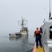Coast Guard boat crew, Ketchikan EMS medevac injured fisherman in Revillagigedo Channel, Alaska