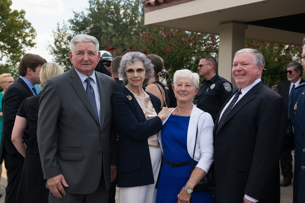 Oliver Ray Crawford; “Ollie”; Joint Base San Antonio-Fort Sam Houston; JBSA-Fort Sam Houston; American airpower legend; United States Army Air Corps; WWII; Air Force Association; AFA; Air Force Memorial Foundation; Air Force Memorial