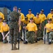 Officer Candidate School (OCS) class 01-20, here at Officer Training Command, Newport, Rhode Island, (OTCN) practices drill and ceremony on Aug. 5, 2019.