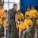 Officer Candidate School (OCS) class 01-20, here at Officer Training Command, Newport, Rhode Island, (OTCN) practices drill and ceremony on Aug. 5, 2019.