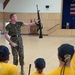 Officer Candidate School (OCS) class 01-20, here at Officer Training Command, Newport, Rhode Island, (OTCN) practices drill and ceremony on Aug. 5, 2019.