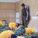 Officer Candidate School (OCS) class 01-20, here at Officer Training Command, Newport, Rhode Island, (OTCN) practices drill and ceremony on Aug. 5, 2019.