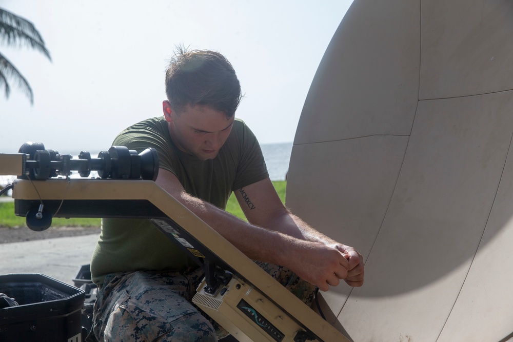 Marine task force tests forward deployed capabilities of command element in Guatemala