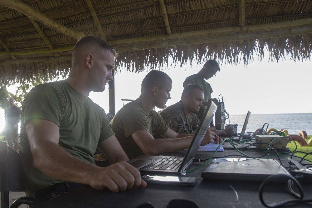 Marine task force tests forward deployed capabilities of command element in Guatemala