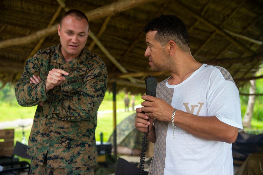 Marine task force tests forward deployed capabilities of command element in Guatemala