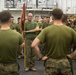 31st MEU Marines conduct Corporals Course professional military education aboard USS Wasp