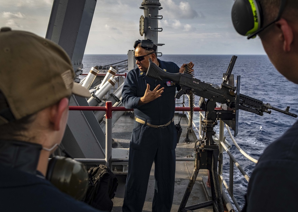 Sailors conduct CSW Qualifications