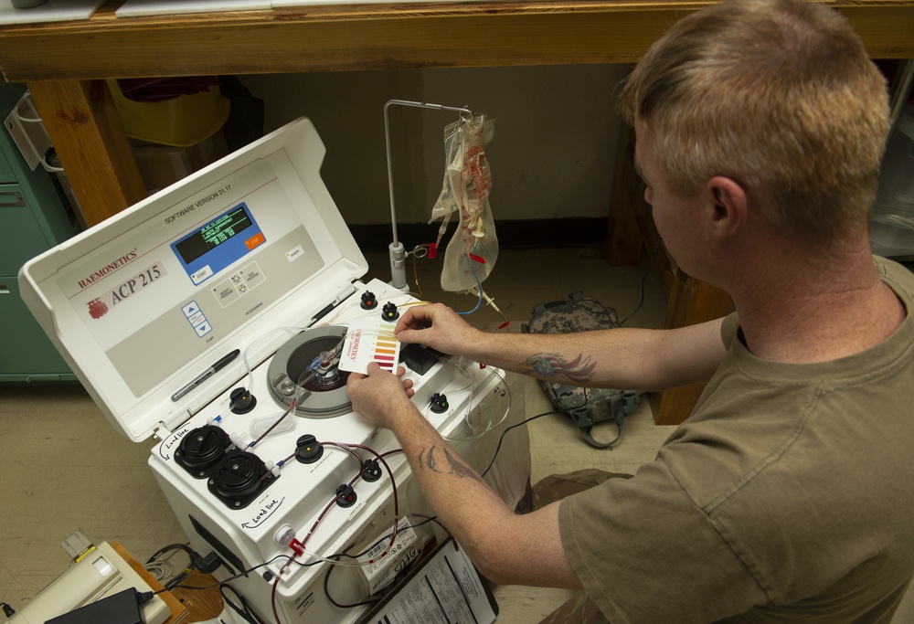 CLDJ, CJTF-HOA conduct blood deglycerolization