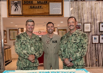 U.S. Coast Guard’s 229th birthday cake cutting