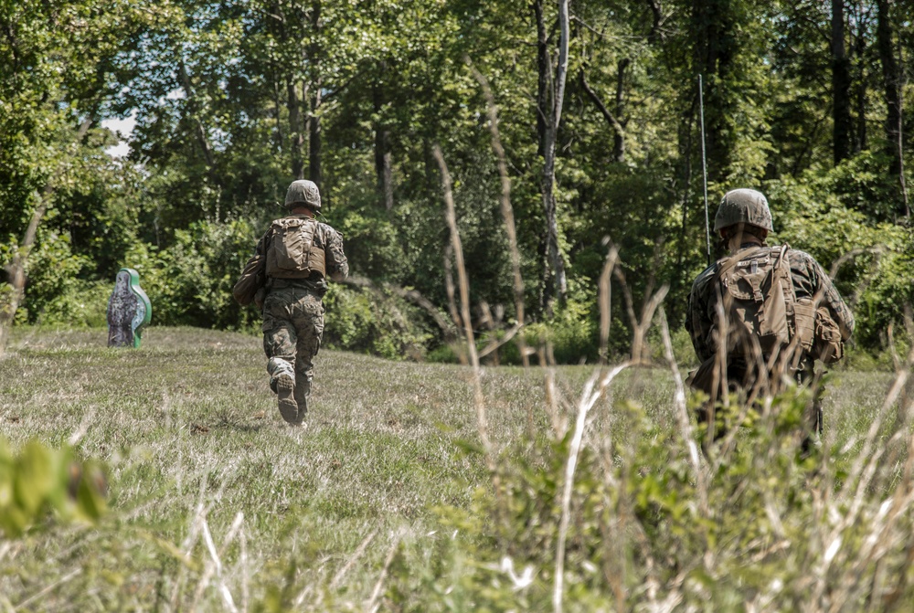 India Company conducts live-fire and maneuver training