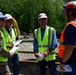 USACE-Buffalo CO visits Harpersfield Dam's Lamprey barrier construction