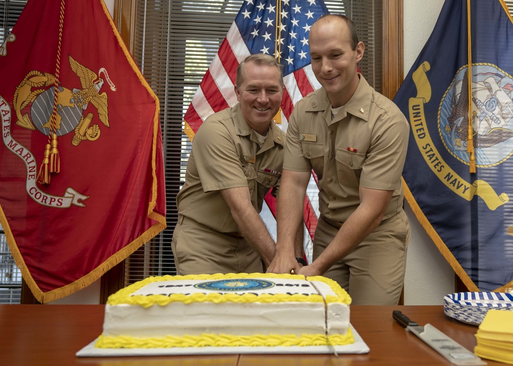 NMETLC Honors the Navy Medical ServiceCorps Birthday